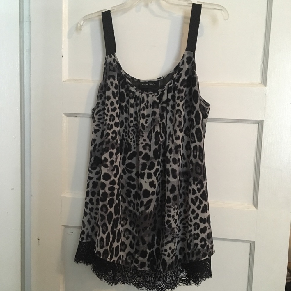 Lane Bryant Leopard print tank